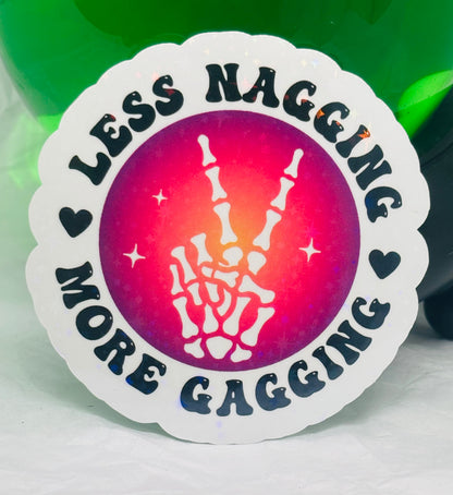 Less Nagging Sticker