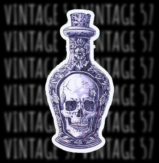Mini Poison Bottle Sticker
