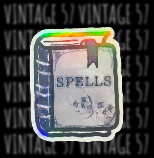 Spell Book Sticker